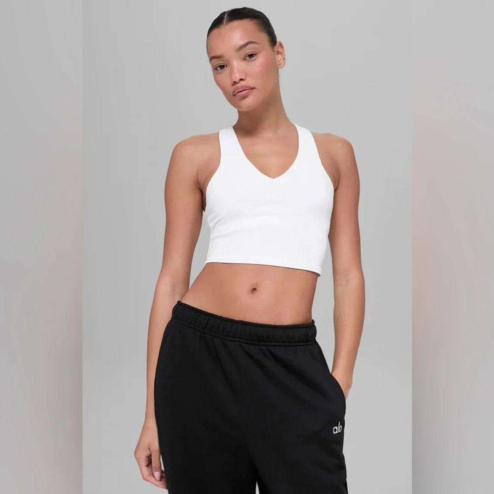 ALO Yoga Airbrush Real Bra Tank - Size M - Picture 2 of 6